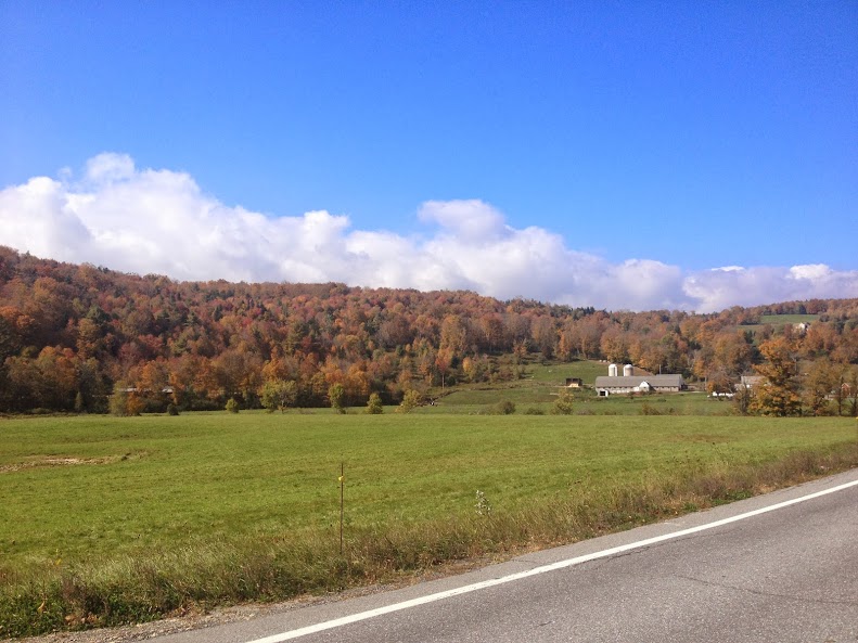 leaf peeping along vermont's route 100